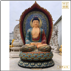 鑄銅關(guān)公 大型室外釋迦牟尼佛