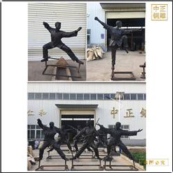 鑄銅關(guān)公 鑄造大型現(xiàn)代人物