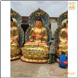 鑄銅關公 供應寺廟釋迦牟尼佛銅像