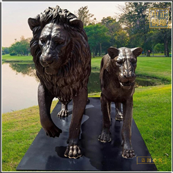 鑄銅關公 雌雄銅獅子鑄造廠