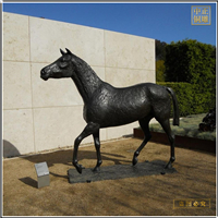 鑄銅關公 鑄銅馬雕塑價格