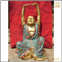 室內彩繪十八羅漢鑄造 室內彩繪十八羅漢鑄造