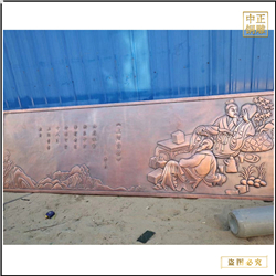 鑄銅關公 室外銅浮雕制作