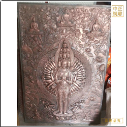 鑄銅關公 寺廟鍛銅浮雕制作