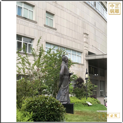 鑄銅關公 古代名醫張仲景銅雕塑