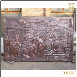 古代人物銅浮雕雕塑 古代人物銅浮雕雕塑