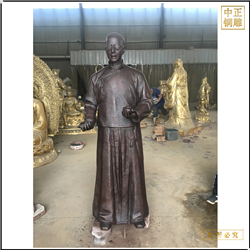 鑄銅關公 古代人物雕塑制作