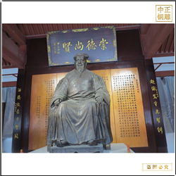 鑄銅關(guān)公 古代宗祠人物雕塑鑄造