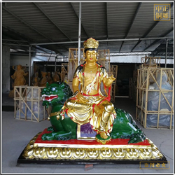 鑄銅關公 文殊普賢坐騎銅像鑄造