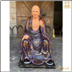 鑄銅關(guān)公 采購(gòu)大雄寶殿十八羅漢定制