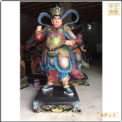 鑄銅關(guān)公 廟宇鑄銅四大天王制作廠