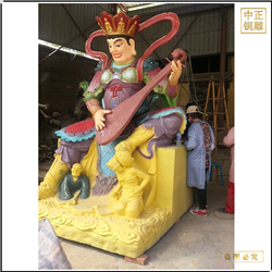 鑄銅關(guān)公 寺廟風(fēng)水鑄銅四大天王佛像