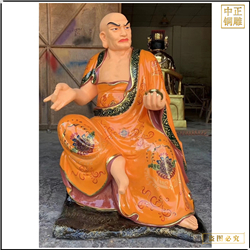 鑄銅關公 十八羅漢銅佛像全套定做價格