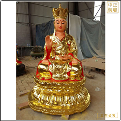 鑄銅關公 寺廟銅像地藏王菩薩定做