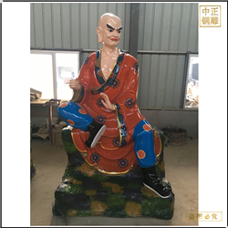 鑄銅關(guān)公 寺廟銅十八羅漢雕塑