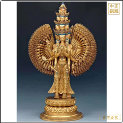 鑄銅關(guān)公 千手觀音菩薩銅像加工