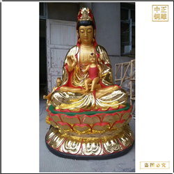 鑄銅關公 銅雕菩薩佛像廠家制作