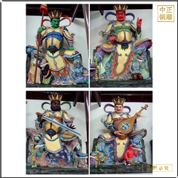 風調雨順四大天王鑄造廠家 風調雨順四大天王鑄造廠家