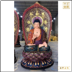 供奉釋迦牟尼佛銅佛像擺件 供奉釋迦牟尼佛銅佛像擺件