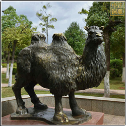 鑄銅關公 沙漠駱駝景觀雕塑