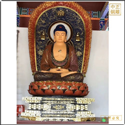 鑄銅關公 供奉釋迦牟尼佛銅像