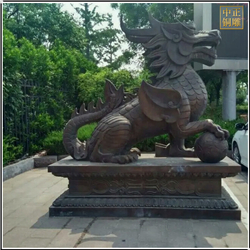 鑄銅關公 大型銅獬豸銅雕塑鑄造廠