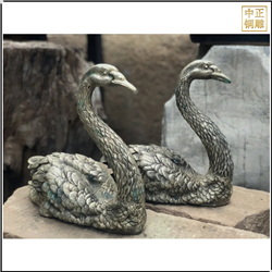 鑄銅關公 純銅天鵝雕塑定制