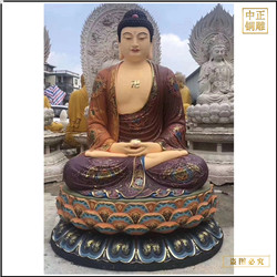 大型純銅釋迦牟尼佛雕像 大型純銅釋迦牟尼佛雕像