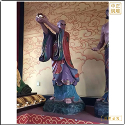 現貨出售貼金十八羅漢佛像 現貨出售貼金十八羅漢佛像