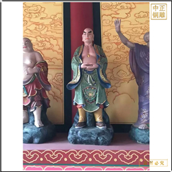 鑄銅關公 十八羅漢尊者銅佛像鑄造