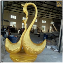 鑄銅關(guān)公 鑄銅天鵝雕塑定制