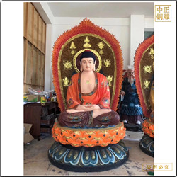 鑄銅關(guān)公 寺廟釋迦牟尼佛祖銅像