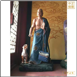 鑄銅關公 貼金銅雕十八羅漢制造廠