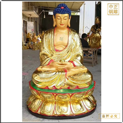 1米釋迦牟尼佛銅佛像制作 1米釋迦牟尼佛銅佛像制作