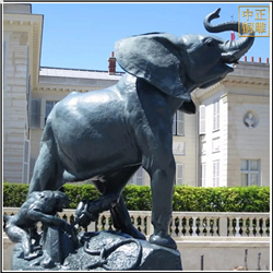 鑄銅關公 景觀銅大象雕塑