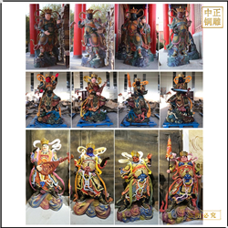 鑄銅關公 廟宇四大天王佛像銅雕廠