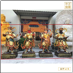 鑄銅關公 鑄銅四大天王鑄造廠