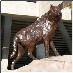 定制銅狼雕塑廠家 定制銅狼雕塑廠家