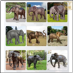 鑄銅關(guān)公 銅大象定制廠家