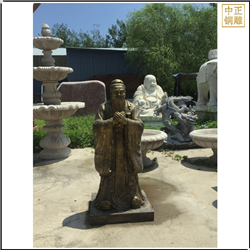 鑄銅關(guān)公 孔老夫子人物雕塑