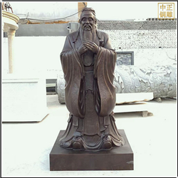 鑄銅關公 孔子雕塑定制