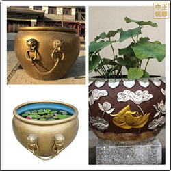 鑄銅關公 制作景觀銅缸雕塑廠家