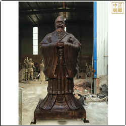 鑄銅關公 校園孔圣人銅雕塑