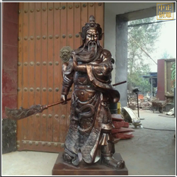 鑄銅關公 忠義千秋氣勢關公銅像