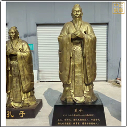 鑄銅關公 尊師孔子雕塑