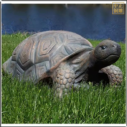 鑄銅關公 大烏龜銅雕塑定制