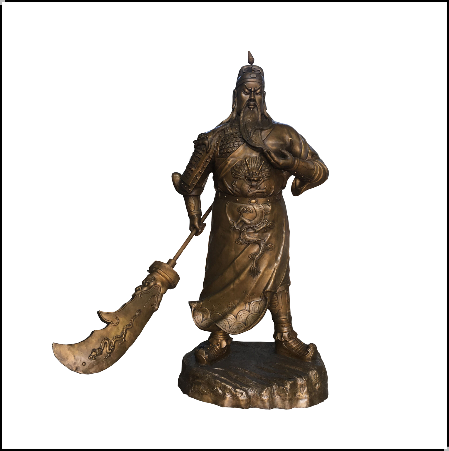 銅關公像 銅關公像