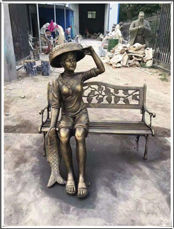 蒲魚景觀小品雕塑 蒲魚景觀小品雕塑