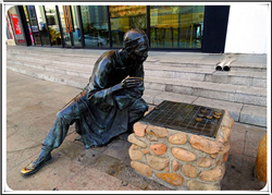 下象棋景觀小品圖片 下象棋景觀小品圖片