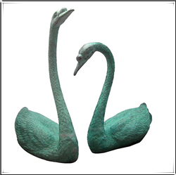 青銅天鵝雕塑廠家 青銅天鵝雕塑廠家